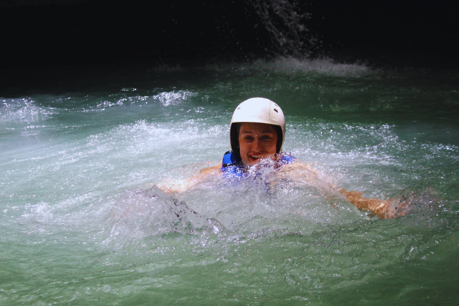 Damajagua waterfalls and zipline shore excursion for cruise passengers in Puerto Plata