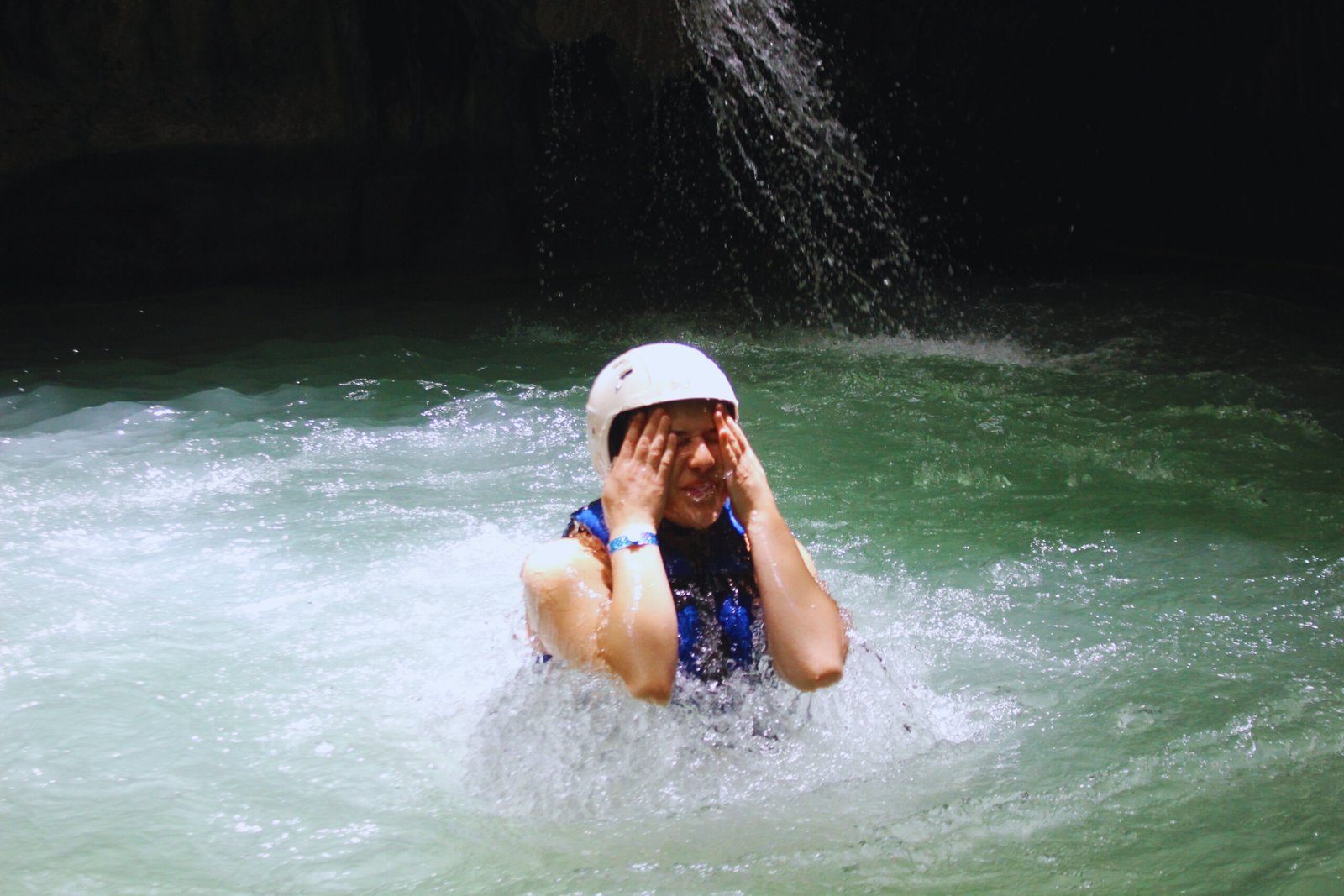 Damajagua waterfalls and zipline shore excursion for cruise passengers in Puerto Plata