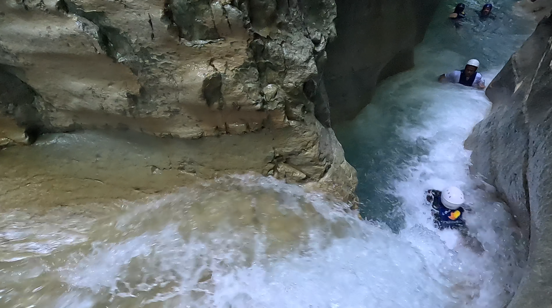 Damajagua waterfalls and zipline shore excursion for cruise passengers in Puerto Plata